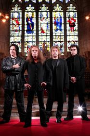 Heaven And Hell (L to R) Vinny Appice,<br>Ronnie James Dio, Geezer Butler, Tony Iommi