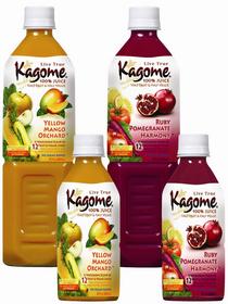 Beets, spinach and asparagus never tasted as good as they <br> do in Kagome's latest 100-percent (half fruit, half vegetable) <br> juice creations. Kagome juices can be found in natural food <br> stores nationwide or have Kagome shipped to your home by <br> ordering them online at http://www.kagome.us.