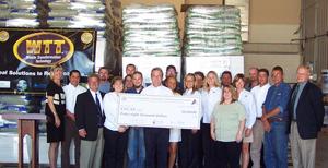 Lieutenant Governor Barbara Lawton with team ENCAP