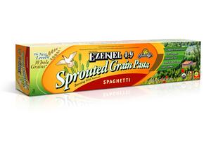 Ezekiel 4:9 Sprouted Grain Pasta has more protein, fiber and less carbohydrates compared to other whole grain or organic pastas.