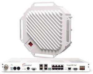 TrangoLINK Giga 6: Licensed 6 GHz microwave high-capacity wireless Ethernet bridge designed for ISP, WiMAX, cellular, enterprise and broadcast wireless backhaul applications.