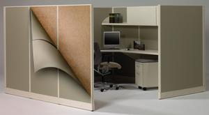 The HON Company has developed a new "filler" for inside cubicle walls which provides sustainable benefits, as well as improved indoor air quality.