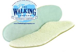 The Walking Company's new Customized Shearling Insole