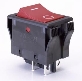 NKK Switches announces availability of the new JWL series of power-rated rocker switches, the industry's first TV-rated molded rockers.