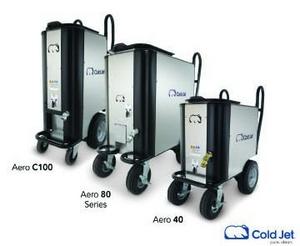 The Cold Jet Aero Series of dry ice blast cleaning systems.
