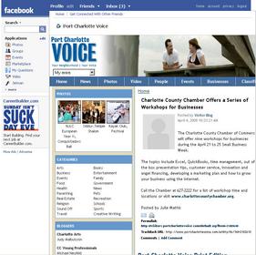 Awareness' New Facebook Application enables participation in your own community from within your Facebook profile.
