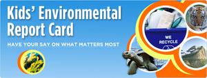 Just in time for Earth Day, Scholastic presents its first Kids' Environmental Report Card.