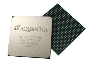 Aquantia, the leading developer of mainstream 10GBASE-T solutions, today announced the sampling of the AQ1000 family of PHYs, the first 10GBASE-T PHYs that meet the requirements of volume platforms such as servers and aggregation switches within the data center.