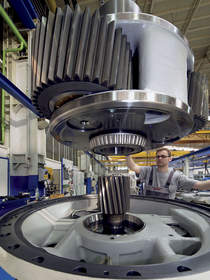 Bosch Rexroth is an automation partner for wind energy plant manufacturers, and is prepared to meet the fast-growing demand for renewable energies. The company is currently developing a new plant in Nuremburg, Germany to manufacture large gear systems for the wind energy industry.
