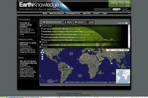 Earth Knowledge clients and the public to keep current on the latest news, data, and commentaries through the use of Google Maps and other Google-based mapping technologies. The company also provides customized websites for clients, integrating diverse environmental information to address specific organizational interests and needs.
