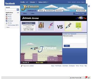 Screenshot of Jetman