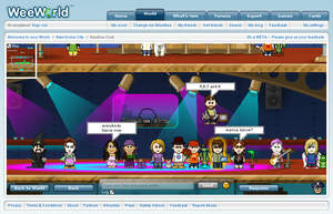 WeeMees can discover and interact in World in a variety of ways, including in the undersea-inspired Nautilus Club.