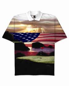 Patriotic Driven Flag Shirt from ArthursRedHotStore.com