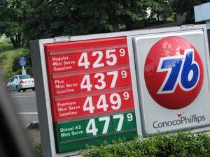 Current Gas Prices in the Pacific Northwest