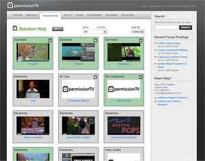 The Solutions Hub provides a full spectrum of ready-to-use, online video applications to rapidly customize and deploy online video experiences.