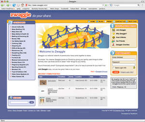 Zwaggle is an online community of socially responsible parents -- just like you -- who want to do their share to give back to other parents, their kids and the environment.  At Zwaggle, parents get what they want and get rid of what they no longer need, all while saving time, money -- and the most important thing of all -- resources. 