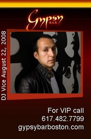 Gypsy Bar - DJ Vice