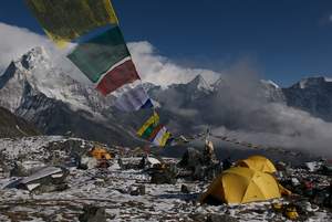 Tawoche Basecamp. Tawoche, Nepal. 
