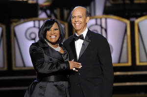 Patti LaBelle honored at UNCF's 30th Anniversary of 'An Evening of Stars.' Dr. Michael L. Lomax, UNCF president and CEO, recognized Patti LaBelle for her longtime support of minority education. She received UNCF's prestigious Award of Excellence.