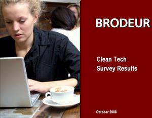 Brodeur Energy Media Survey 
