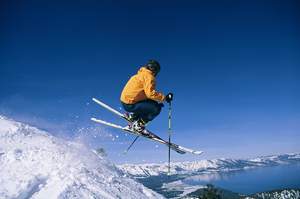 Skiers can get the latest road and weather reports for the Lake Tahoe ski area from an Internet-equipped mobile phone at www.skiTravelNevada.mobi.