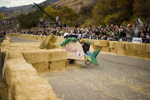 Red Bull Soapbox Race in Denver's Red Rocks Park.
Photo credit Red Bull Photofiles