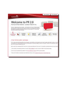 Marketwire's microsite introduces PR 2.0 concepts and provides social media strategies and resources for PR, IR and marketing communication professionals.