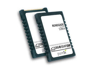 pureSilicon Renegade SSD: secure, ruggedized, up to 128GB