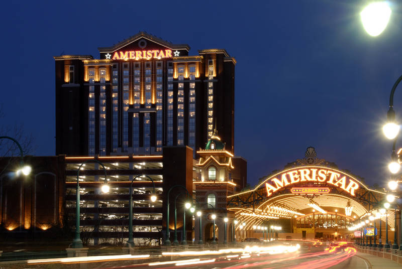 Guests at Ameristar Casino Hotel Spa in St. Charles, Mo., may now buy in for Guests at Ameristar Casino Hotel Spa in St. Charles, Mo., may now buy in for