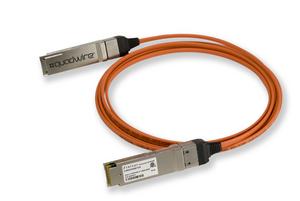 Finisar's newest 40 Gbps parallel active optical cable, Quadwire 