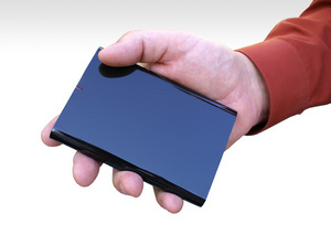 morespace Portable is very compact -- allowing consumers to take data with them wherever they go. With a skinnable face and compact design, morespace Portable features a 2.5 inch drive, weighs just 5 ounces and offers instant storage capacity for all types of data -- all with no external power source.
