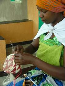 More than 200 Rwanda women who survived the horrific genocide of 1994 are employed by Rwanda Basket Company as weavers.  By weaving baskets that are sold in the U.S., these widows are able to earn money for basic food and shelter, as well as for health care and school fees for their children.
