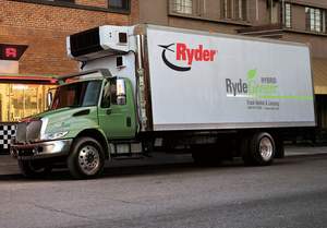 Ryder's RydeGreen Hybrid Truck