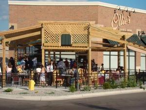 Patio view of Ollie's Restaurant in Dearborn, Michigan