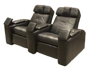 home theater seating with built in speakers