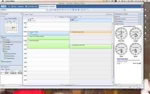 Social characteristics of new IBM Lotus Notes 8.5 include new integration with Google, Yahoo, and hundreds of other public Internet calendars. A worker can now display the Lotus Notes work calendar and family Internet calendar with a customer meeting, lunch with a coworker, parent-teacher conference, daughter's basketball game, and dentist appointment -- all in one view.