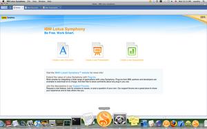 Download IBM's free Lotus Symphony document, spreadsheet and presentation software now.