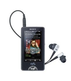 Sony X series WALKMAN with OLED touchscreen