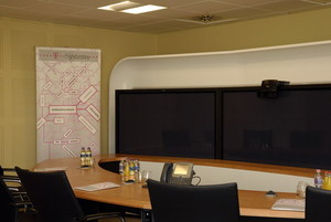 TelePresence room at Magyar Telekom