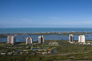 Sales are under way for luxury high-rises at Bonita Bay in Southwest Florida.