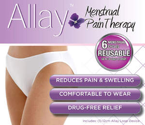 Allay Menstrual Pain Therapy Reduces Pain by 73%