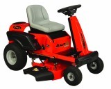 AMP(TM) Rider, an all-electric riding lawn mower, which delivers as much drive and cutting power as a conventional gas-powered riding mower without the emissions, oil, belts or noise associated with gasoline-powered mowers. 