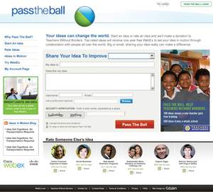 Cisco WebEx Pass the Ball
