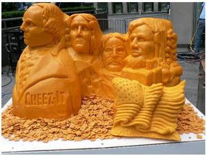 The Cheez-It Big Cheese Carving, 2007