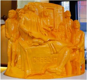 The Cheez-It Big Cheese Carving, 2008