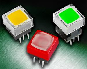 The JB series of illuminated subminiature tactile switches from NKK Switches is designed to provide a flexible solution that meets the demand for aesthetically pleasing designs while reducing costs.

