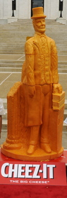 The Cheez-It Big Cheese Carving, 2009