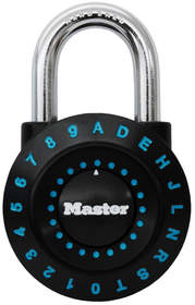 1590D Set-Your-Own Combination Lock - Black