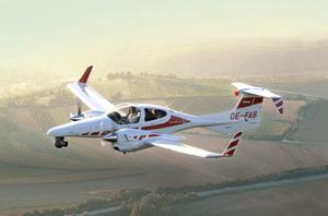 The DA42M-OPV combines the efficiency and reliability of a proven, certificated airframe with Aurora¿s UAV avionics. (Photo: Diamond Aircraft Industries)
