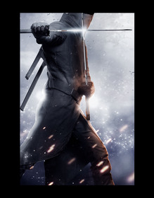 Storm Shadow with katana from the upcoming film, 'G.I. JOE: THE RISE OF COBRA' 